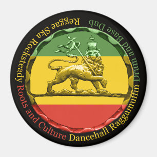 Rastageshop Reggae Lion von Judah Magnet