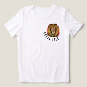 Rastalebensstil Löwenkopf rot grün gelb Jamaika ec Tri-Blend Shirt