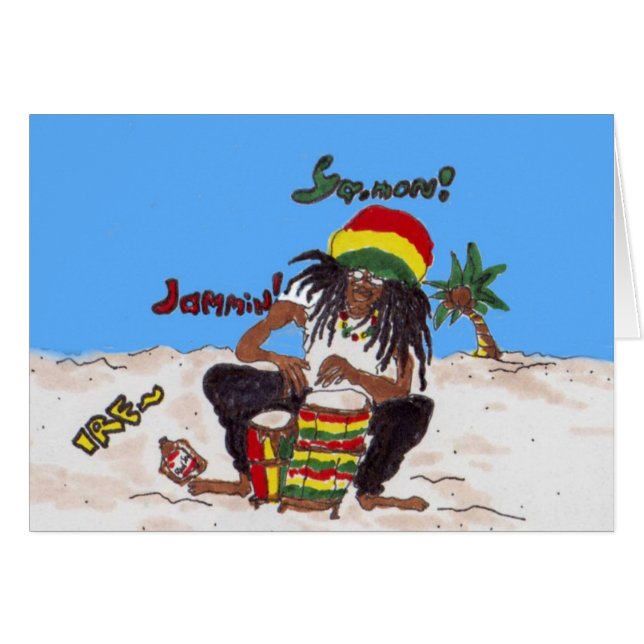 rastaman blank car (Vorderseite (Horizontal))
