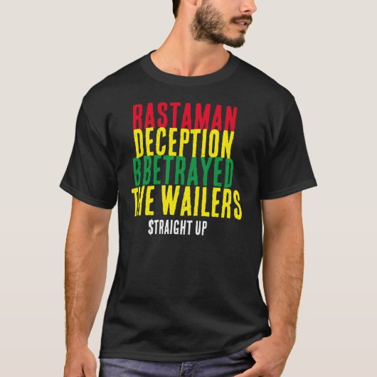 RASTAMAN DECEPTION Basic Dark T - Shirt (Vorderseite)