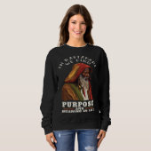 Rastaman Hermit Rasta Quote Rastafarian Reggae Sweatshirt (Vorne ganz)