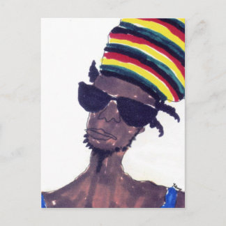 rastaman postkarte