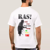 Rastaman ÜBERNEHMEN T-Shirt (Rückseite)