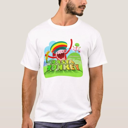RastaMonkey T-Shirt (Vorderseite)