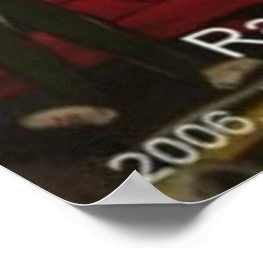 Rastas Gewollt Poster (Ecke)