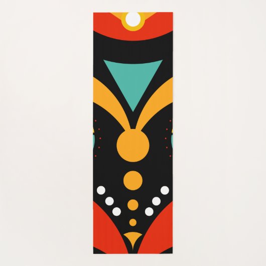 Rastasenstamm Yogamatte (Rückseite)