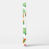 Raster Aquarell nahtlos Kaktus Set Hintergrund. Case-Mate iPhone Hülle (Rückseite / Rechts)