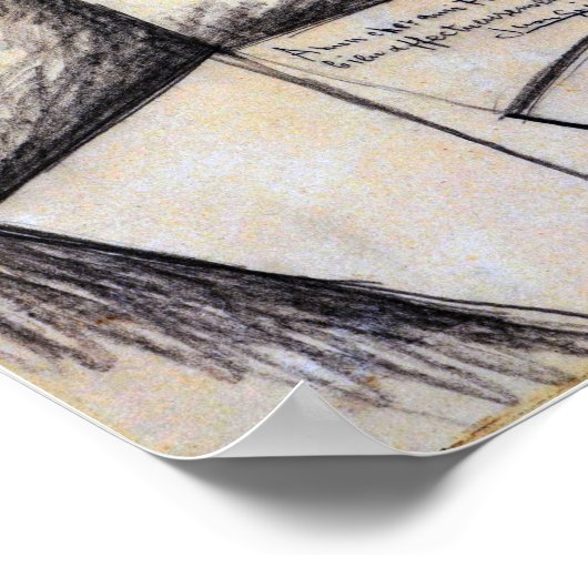 Raster - Der Raucher Poster (Ecke)