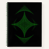 Raster Diamond - Graph Paper Notizblock (Vorderseite)