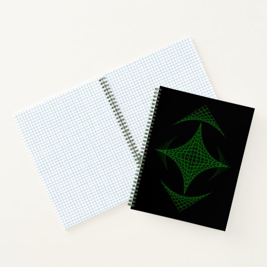 Raster Diamond - Graph Paper Notizblock (Innenseite)