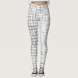 Raster gesperrt aus der ICN CODE-Kollektion Leggings