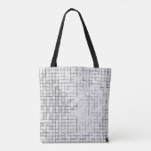 Raster gesperrt aus der ICN CODE-Kollektion Tasche (Rückseite)