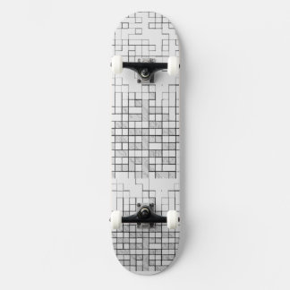 Raster gesperrt skateboard