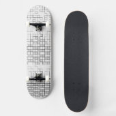 Raster gesperrt skateboard (Vorderseite)