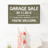 Raster nahtloses Muster schwarz + Backgr. Ideen Banner (Insitu)