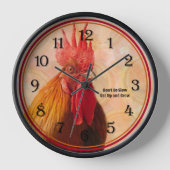 Raster-Wall-Uhr Uhr (Vorderseite)