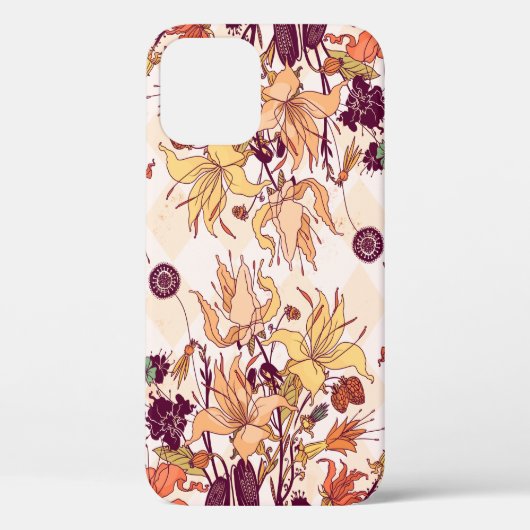 Rasterdarstellung. Blume Case-Mate iPhone Hülle (Rückseite)