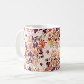 Rasterdarstellung. Blume Kaffeetasse (Vorderseite Links)