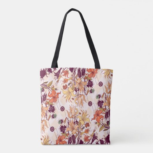 Rasterdarstellung. Blume Tasche (Rückseite)