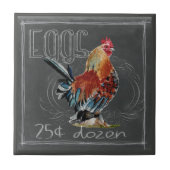 Rastereier auf der Tafel Fliese (Vorderseite)