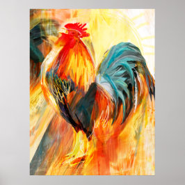 Rasterkrähen Poster