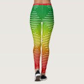 Rastermuster Leggings (Rückseite)