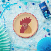 Rasterpapierplatte Pappteller (Party)