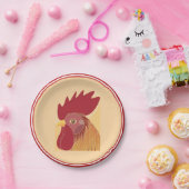 Rasterpapierplatte Pappteller (Party)