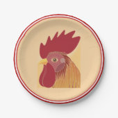 Rasterpapierplatte Pappteller (Vorderseite)