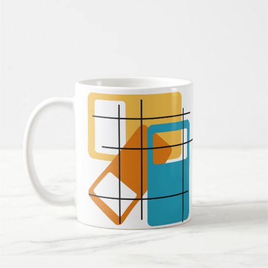 Rasterwinkel Kaffeetasse (Links)
