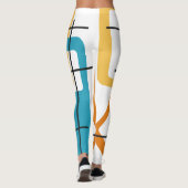 Rasterwinkel Leggings (Rückseite)