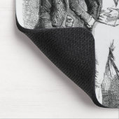 Rastignac führte zu Madame de Nucingen ein Mousepad (Ecke)