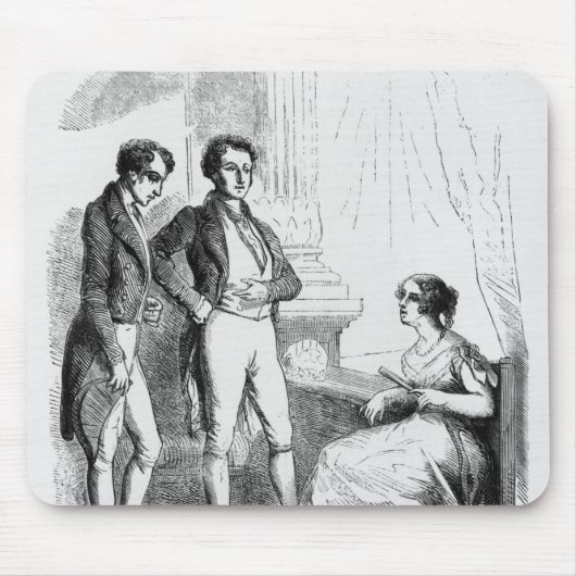 Rastignac führte zu Madame de Nucingen ein Mousepad (Vorne)
