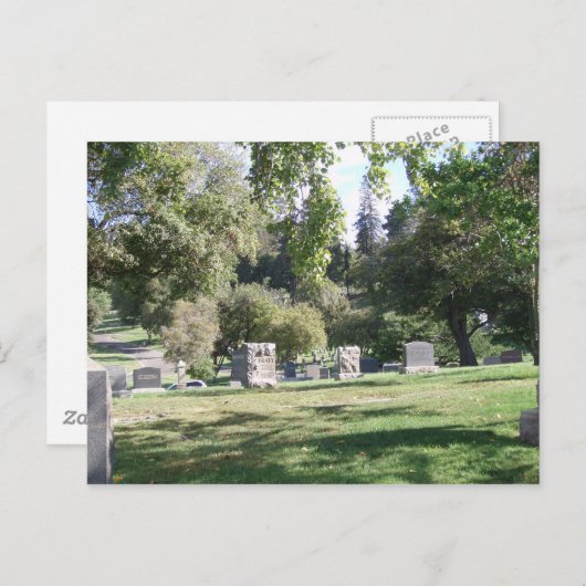 Rastplätze Postkarte (Vorne/Hinten)