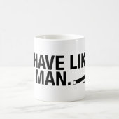 Rasur wie eine kaffeetasse (Mittel)