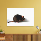 Rat 36x24 (90x60cm) Waccna Leinwanddruck (Insitu (Wohnzimmer))