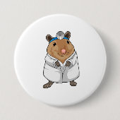 Rat als Doktor mit Doctor's Coat Button (Vorderseite)