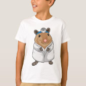 Rat als Doktor mit Doctor's Coat T-Shirt (Vorderseite)