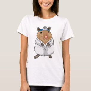 Rat als Doktor mit Doctor's Coat T-Shirt