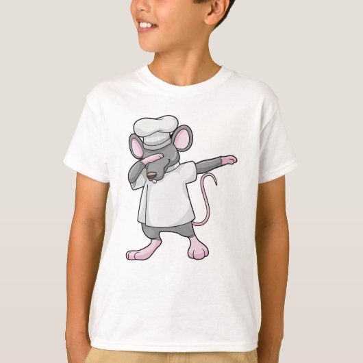 Rat als Koch auf Hip Hop Dance Dab T-Shirt (Vorderseite)