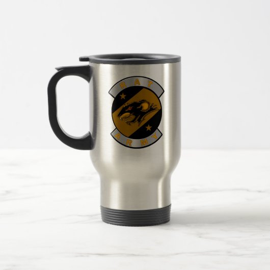Rat Army Travel Mug Reisebecher (Links)