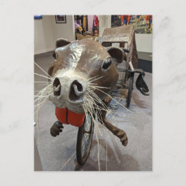 Rat Art-Bike Postcard Postkarte