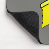 Rat auf dem Catwalk Mousepad (Ecke)