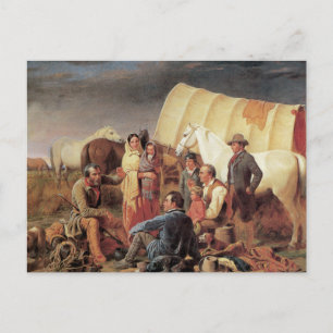 Rat auf der Prairie Postkarte