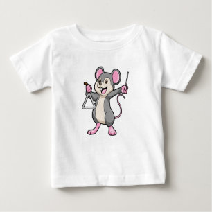 Rat bei Musik mit Triangel Baby T-shirt