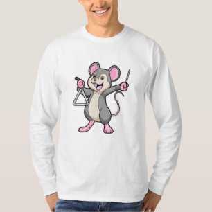 Rat bei Musik mit Triangel T-Shirt