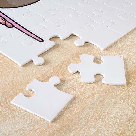 Rat beim Fischen mit Angelrute Puzzle (Seite)