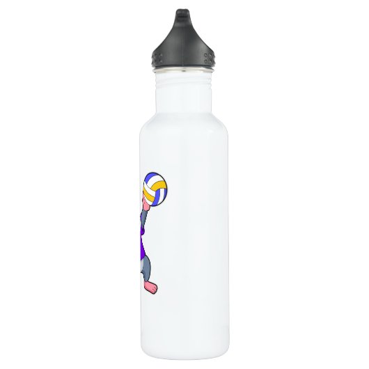 Rat beim Volleyball Sports Edelstahlflasche (Rechts)