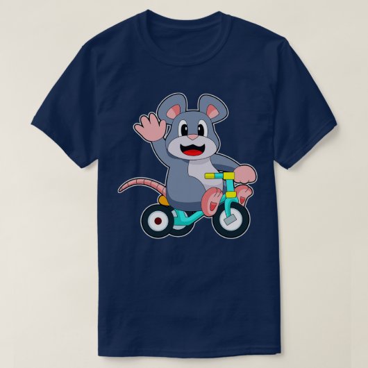 Rat Bicycle T-Shirt (Design vorne)