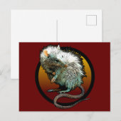 Rat Boi Postkarte (Vorne/Hinten)